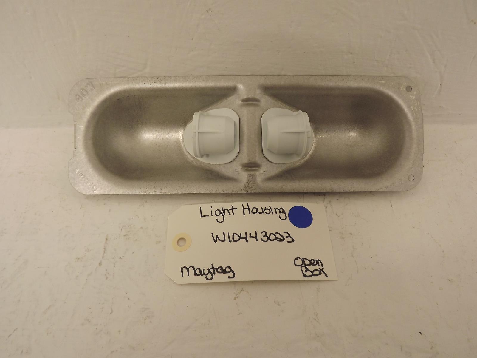 Maytag Refrigerator W10443023 Light Housing Open Box Maytag Refrigerator W10443023 Light Housing Open Box